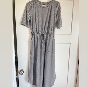 Striped t shirt dress